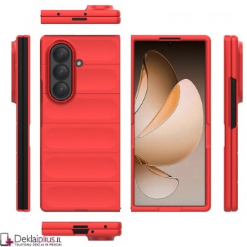 Magic Shield plastikinis dėklas - raudonas (Samsung Galaxy Z Fold 7) Magic Shield plastikinis dėklas - raudonas (Samsung Galaxy Z Fold 7)